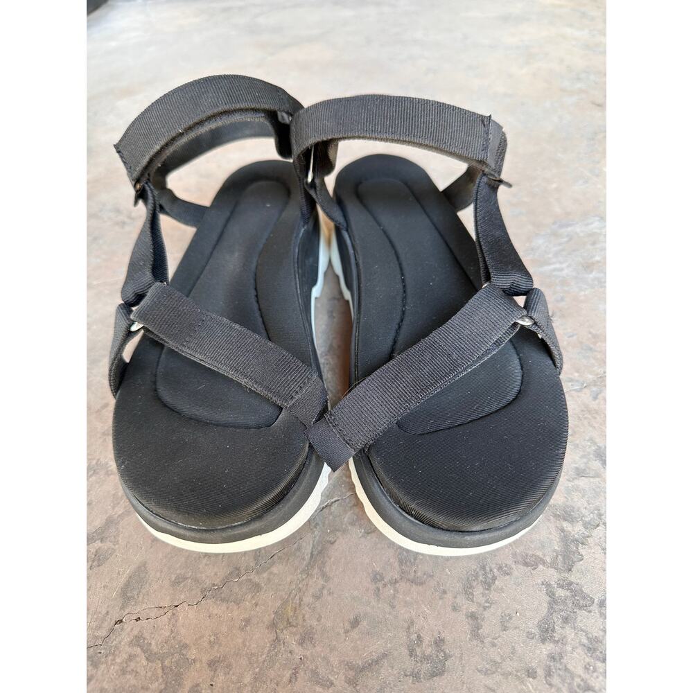 Teva Jadito Black Platform Sandals size 10 - Picture 5 of 11